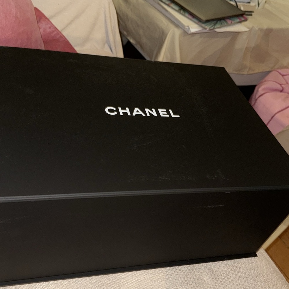 ♥️ RARE CHANEL Discontinued 8 Knots Lambskin Black Large Bag - Picture 10 of 10